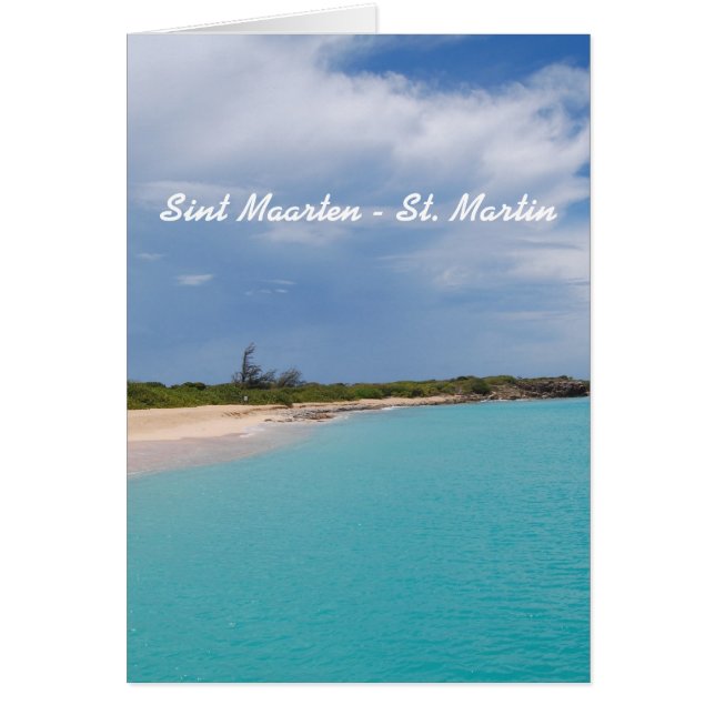 Sint Maarten - St. Martin Beach Scene (Vorne)