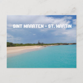 Sint Maarten - St. Martin Beach Scene Postkarte
