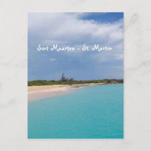 Sint Maarten - St. Martin Beach Scene Postkarte