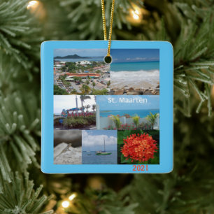 Sint Maarten - St. Martin Keramikornament