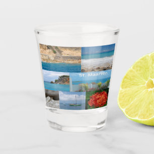 Sint Maarten - St. Martin Schnapsglas