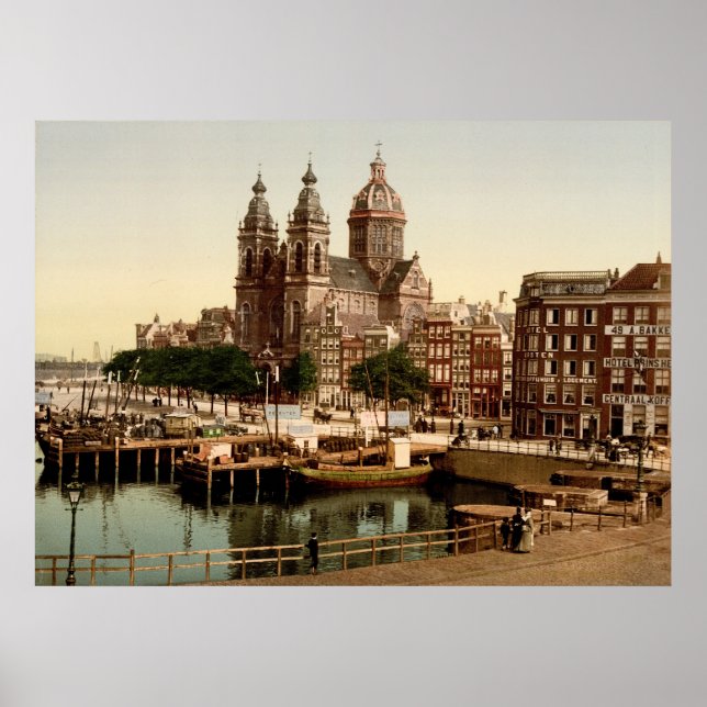 Sint Nicolaaskerk Amsterdam Poster (Vorne)