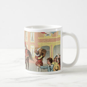 Sinterklaas niederländisches St.-Nick Vintager Kaffeetasse