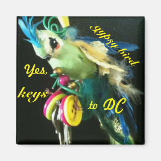 Sinti und Roma Bird Magnet