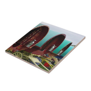 Sinti und Roma Caravan Fliese