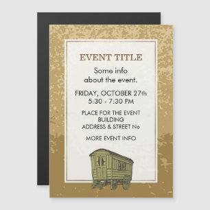 Sinti und Roma Caravan Magnetkarte