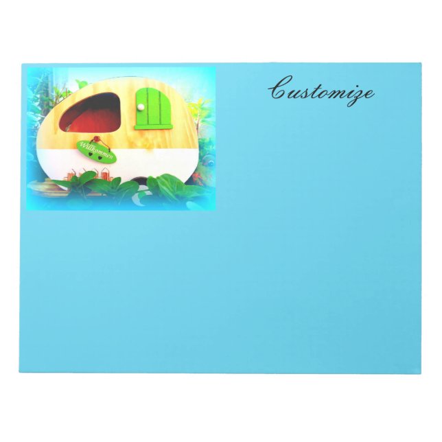 Sinti und Roma Caravan Notizblock (Vorderseite)