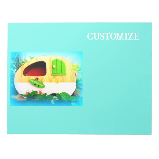 Sinti und Roma Caravan Notizblock (Vorderseite)