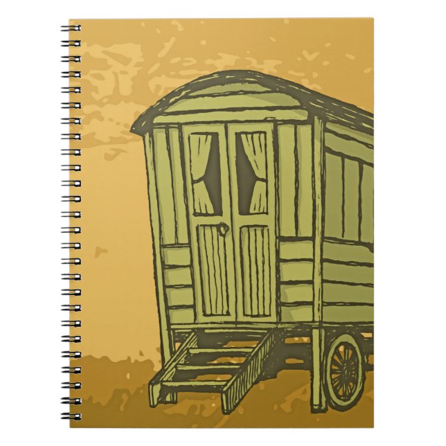 Sinti und Roma Caravan Notizblock (Vorderseite)