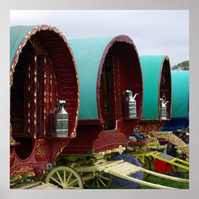 Sinti und Roma Caravan Poster (Vorne)