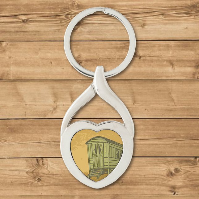 Sinti und Roma Caravan Schlüsselanhänger (Von Creator hochgeladen)