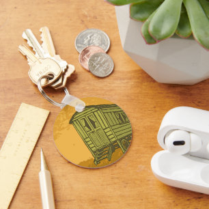 Sinti und Roma Caravan Schlüsselanhänger