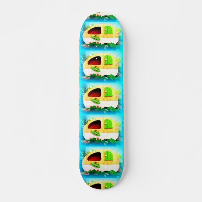Sinti und Roma Caravan Skateboard (Vorne)