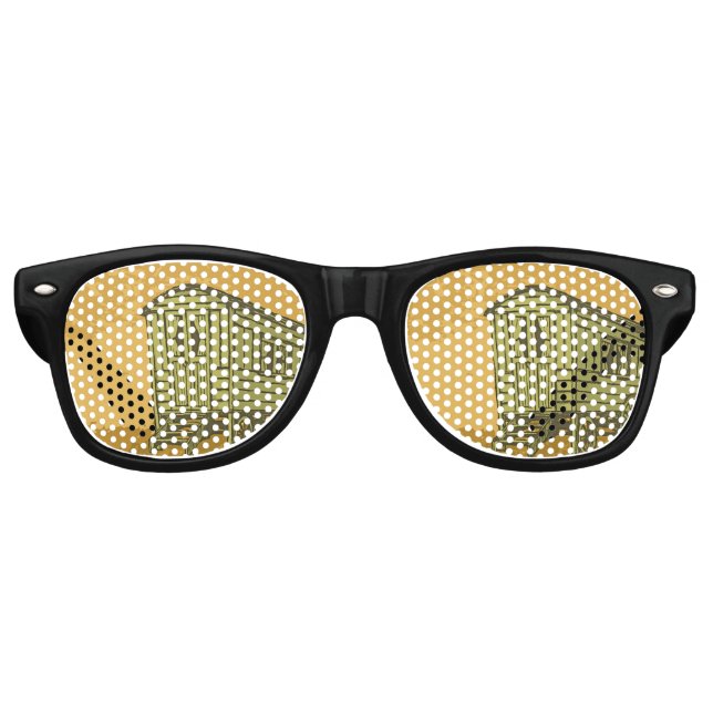 Sinti und Roma Caravan Sonnenbrille (Vorderseite)