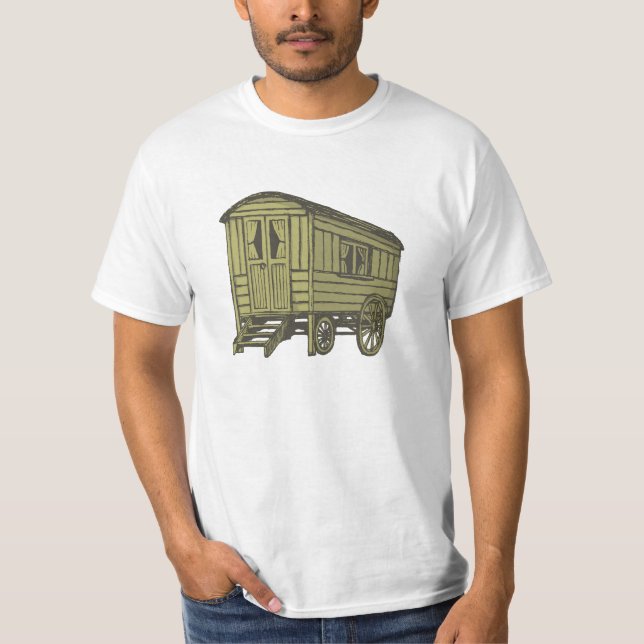 Sinti und Roma Caravan T-Shirt (Vorderseite)