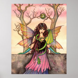 Sinti und Roma Dragon Fairy Poster