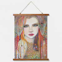 Sinti und Roma Fantasy Boho Artwork von Molly Harr