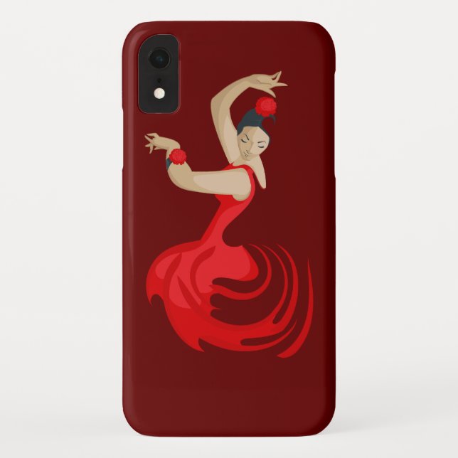 Sinti und Roma Flamenco Dancer Case-Mate iPhone Hülle (Rückseite)