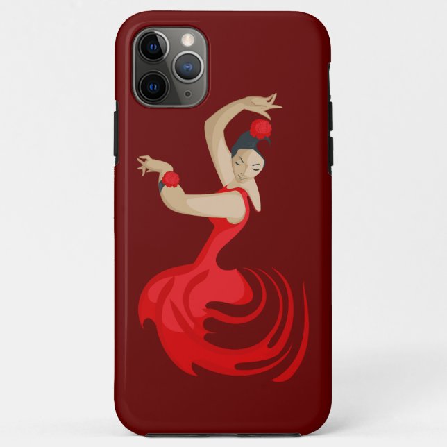 Sinti und Roma Flamenco Dancer Case-Mate iPhone Hülle (Rückseite)