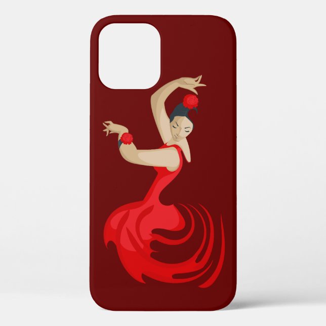 Sinti und Roma Flamenco Dancer Case-Mate iPhone Hülle (Rückseite)