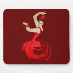 Sinti und Roma Flamenco Dancer Mousepad