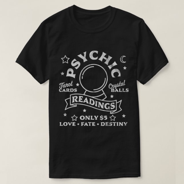 Sinti und Roma Fortune Teller Psychische Lesungen  T-Shirt (Design vorne)