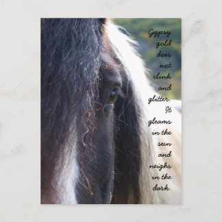 Sinti und Roma Gold Postkarte