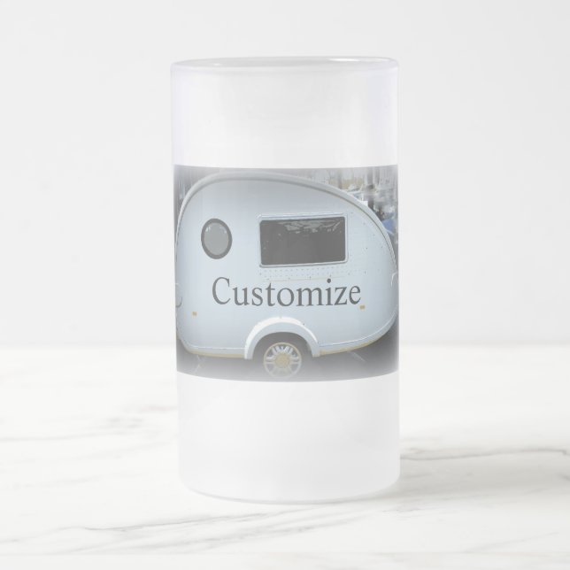 Sinti und Roma-Karawane Mattglas Bierglas (Mittel)