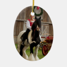 Sinti und Roma-König Gypsy Vanner Christmas