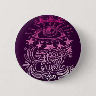 Sinti und Roma-Königin Button
