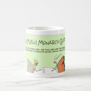 Sinti und Roma Moth und Hag Moth Kaffeetasse