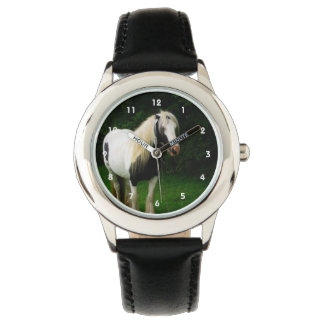 Sinti und Roma-Pferd-Foto Armbanduhr