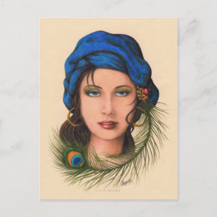 Sinti und Roma Postkarte