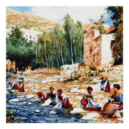 "Sinti und Roma(Romani) Washday" Poster