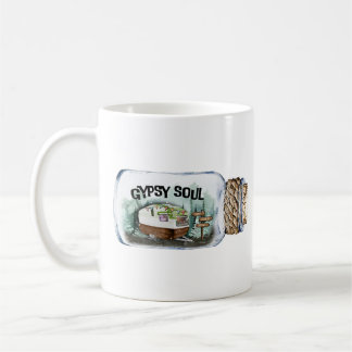 Sinti und Roma Soul Camping Vintag Illustration Kaffeetasse