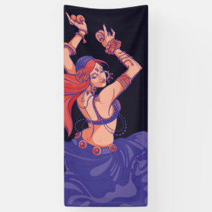 Sinti und Roma-Tanz mit Zybalen Banner
