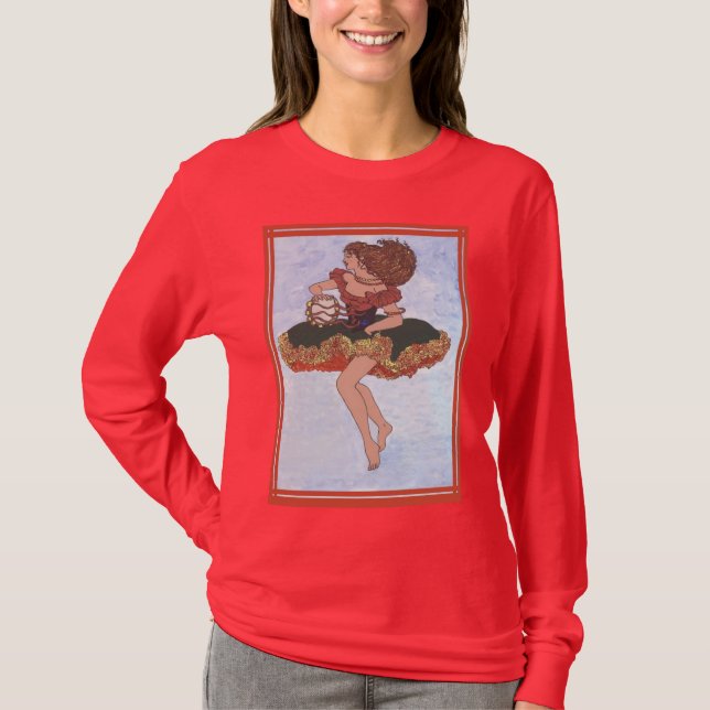 Sinti und Roma-Tänzer T-Shirt (Vorderseite)
