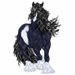 Sinti und Roma Vanner Draft Horse Freistehende Fotoskulptur<br><div class="desc">Mein schöner Sinti und Roma Vanner,  eine Pferdestatuette,  ist perfekt für Pferdefreunde und alle,  die die Sinti und Roma Vanner Pferdezucht Lieben. Artwork ©Sally Lannier/Painted Dreams Designs</div>