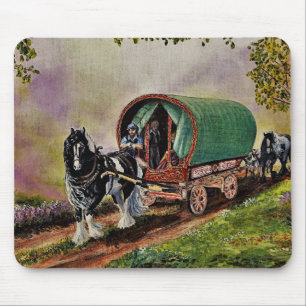 Sinti und Roma Vanner Pferd Mousepad