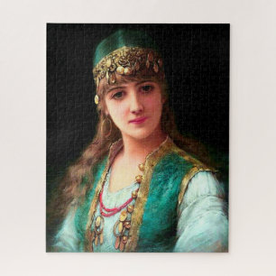 Sinti und Roma viktorianisches elegantes bohemisch Puzzle