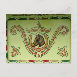 Sinti und Roma-Wagen Postkarte