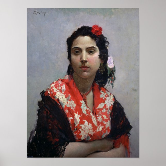 Sinti und Roma Woman Poster (Vorne)