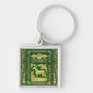 Sinti und Romatürdetail Schlüsselanhänger