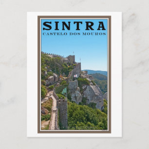 Sintra - Burg der Mauren Postkarte