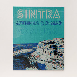 Sintra Geschenk Portugal, Azenhas do Mar Puzzle