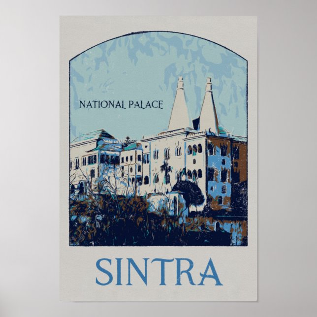 Sintra National Palace - Portugal Poster (Vorne)