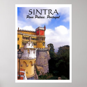 SINTRA, Pena Palace, Foto Poster