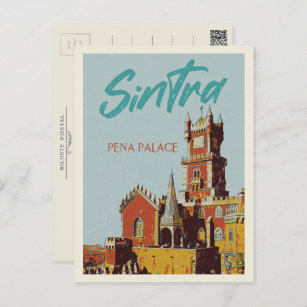 Sintra Penas Palastbild Portugal Postkarte