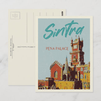 Sintra Penas Palastbild Portugal Postkarte