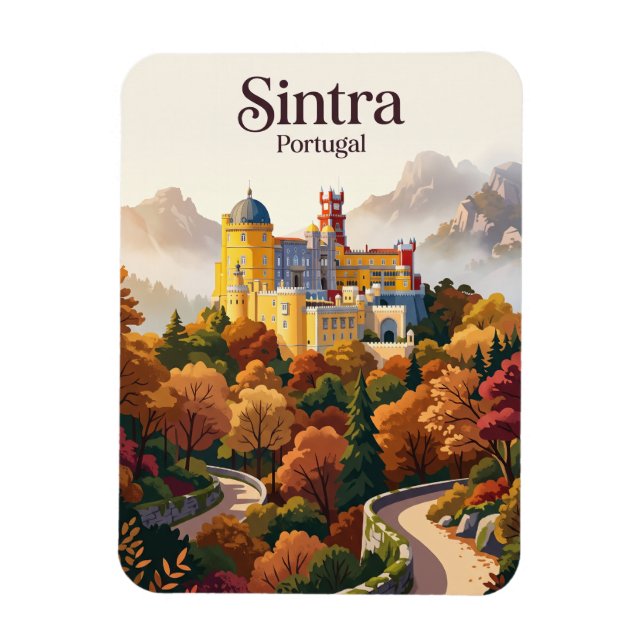 Sintra Portugal Magnet (Vertikal)